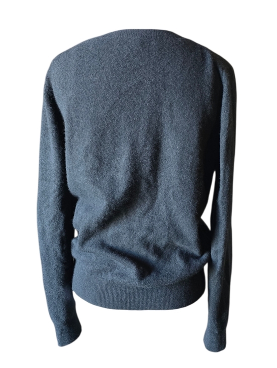 Quince Cashmere Crew Neck Sweater Black Size Medium - Picture 8 of 10